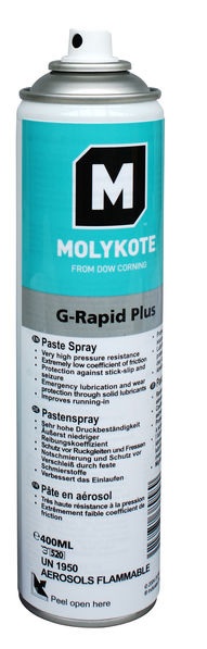 Molykote G-Rapid Plus Spray. D-321 R aerozolis